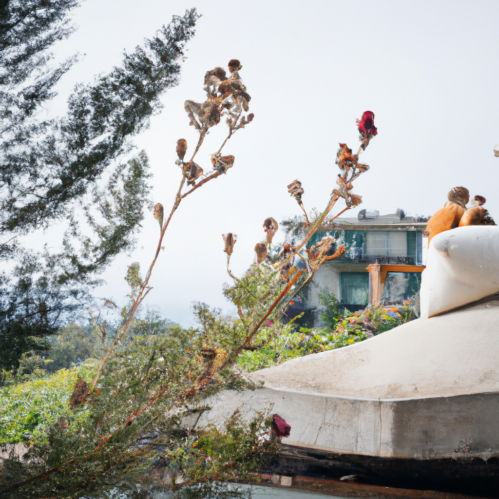 Happy couple at home